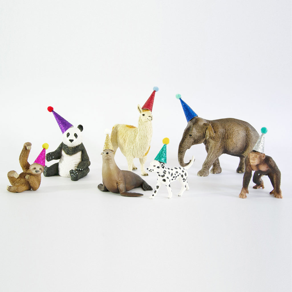 Mini Party Hats & Mini Balloons